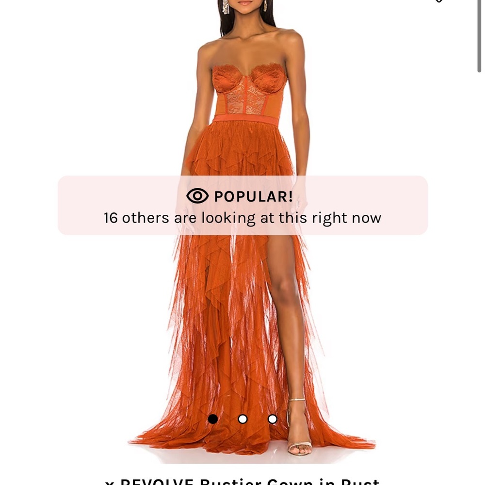 love and lemons bustier gown